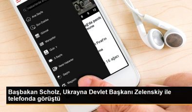 Başbakan Scholz, Ukrayna Devlet Lideri Zelenskiy ile telefonda görüştü