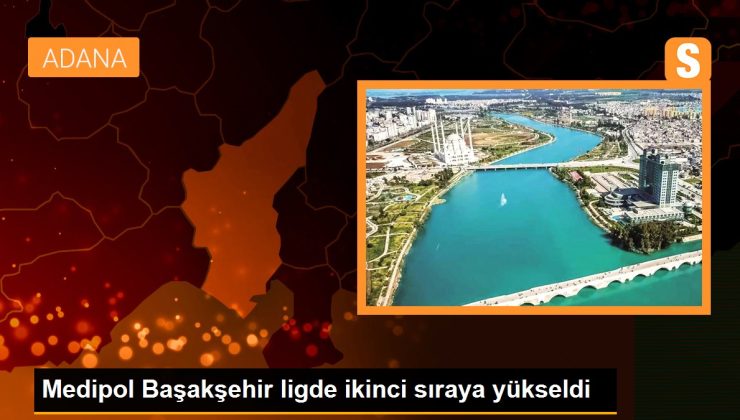 Medipol Başakşehir ligde ikinci sıraya yükseldi