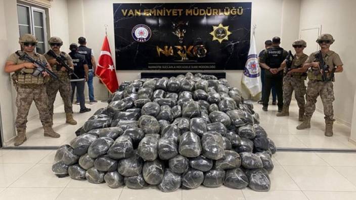 Van’da geçen hafta 2 ton 90 kilogram uyuşturucu ele geçirildi