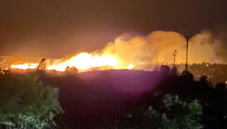 Malatya Hekimhan’da çıkan yangın kontrol altına alındı