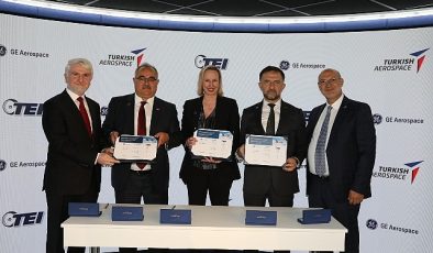 Türk Havacılık Uzay Sanayii, TEI ve GE Aerospace, HÜRJET iş birliğini genişletmek amacıyla Mutabakat Anlaşması imzalıyor